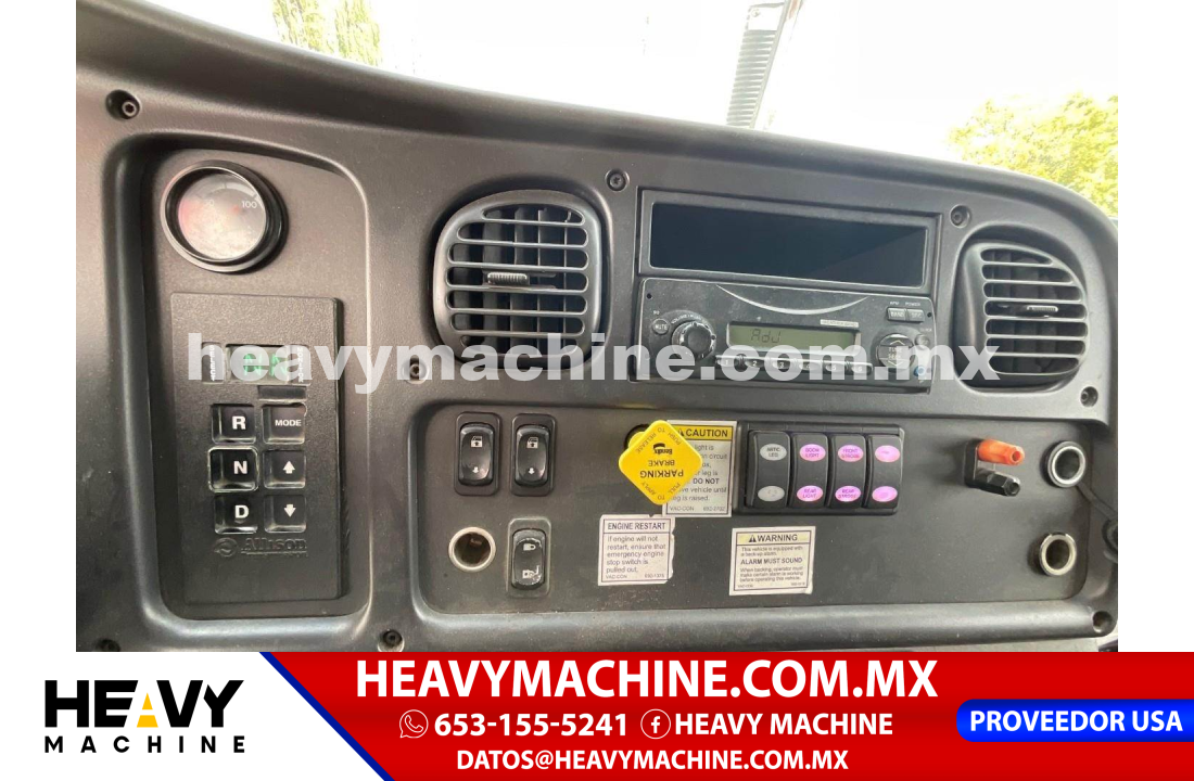 Camión Vactor 2012 Freightliner M2 112