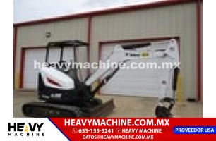 Maquinaria Pesada Mini Excavadora 2019 BOBCAT E35I