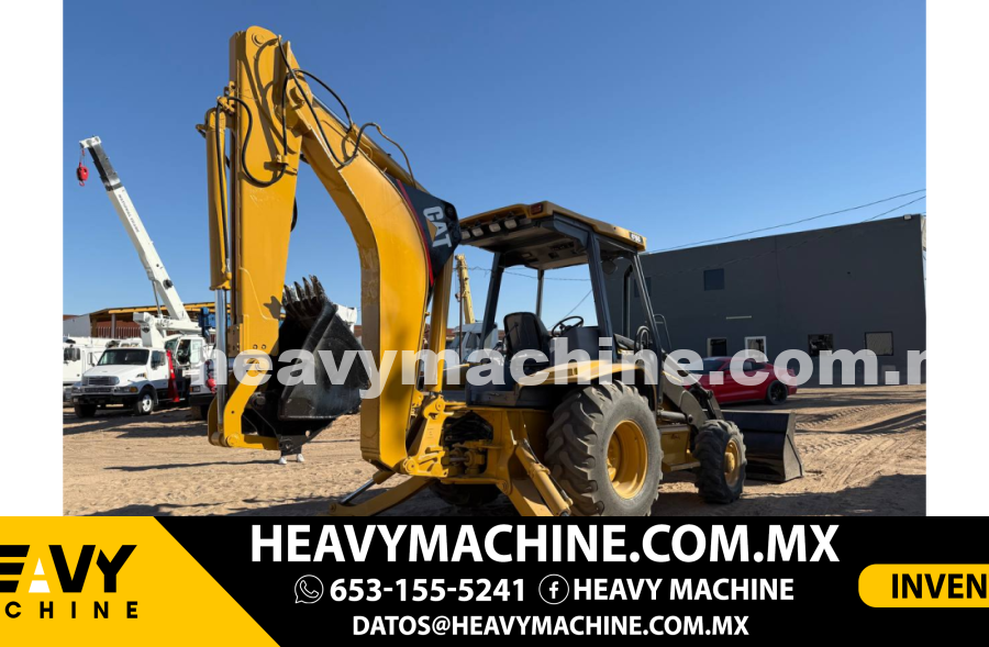 Maquinaria Pesada Retroexcavadora 2000 Cat 426C en venta