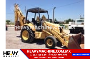 Maquinaria Pesada Retroexcavadora 2001 NEW HOLLAND 555E