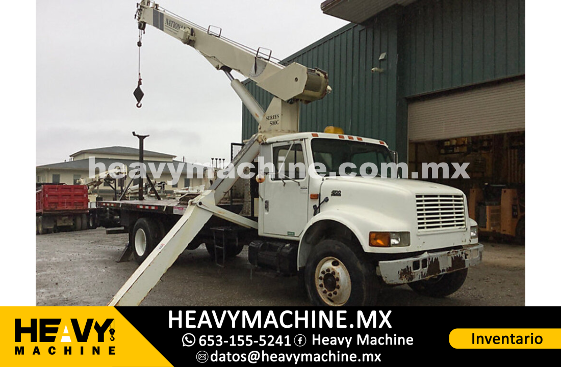 Grúa Titán 1999 International 4700